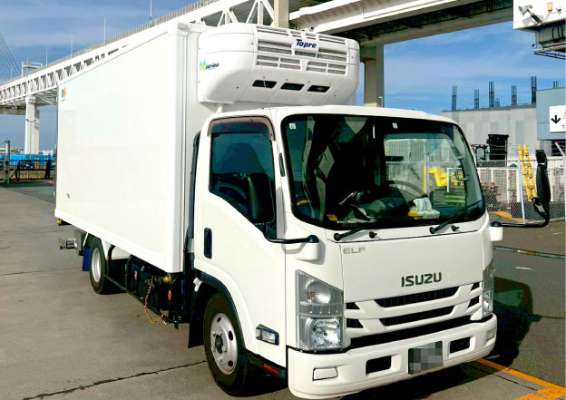 3t冷凍ゲート車